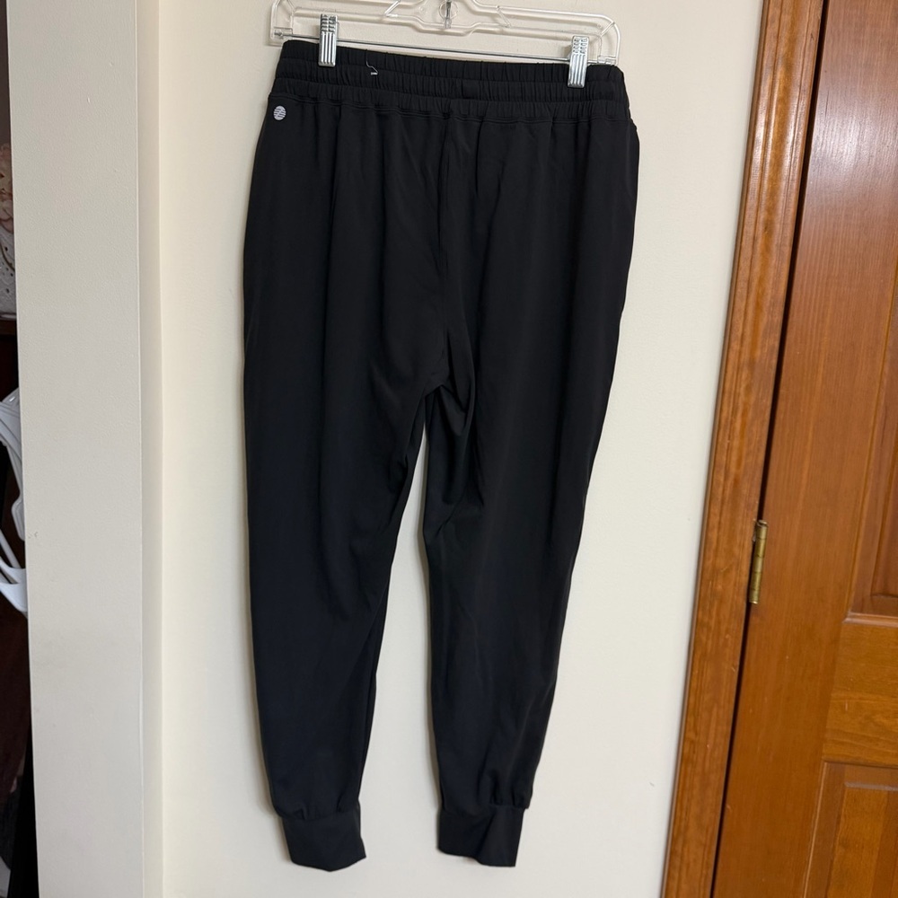 Zella Black Women's Jogger Track Pants with Drawstring - Picture 3 of 4